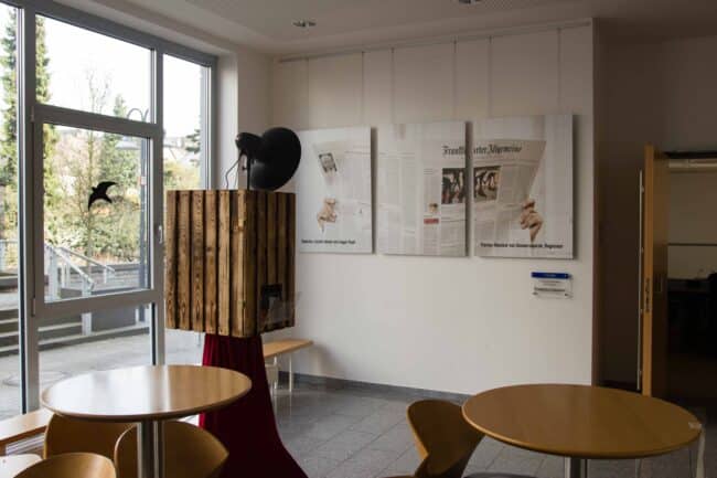 Fotobox mit Sofordruck bei der WHU in Vallendar / Koblenz