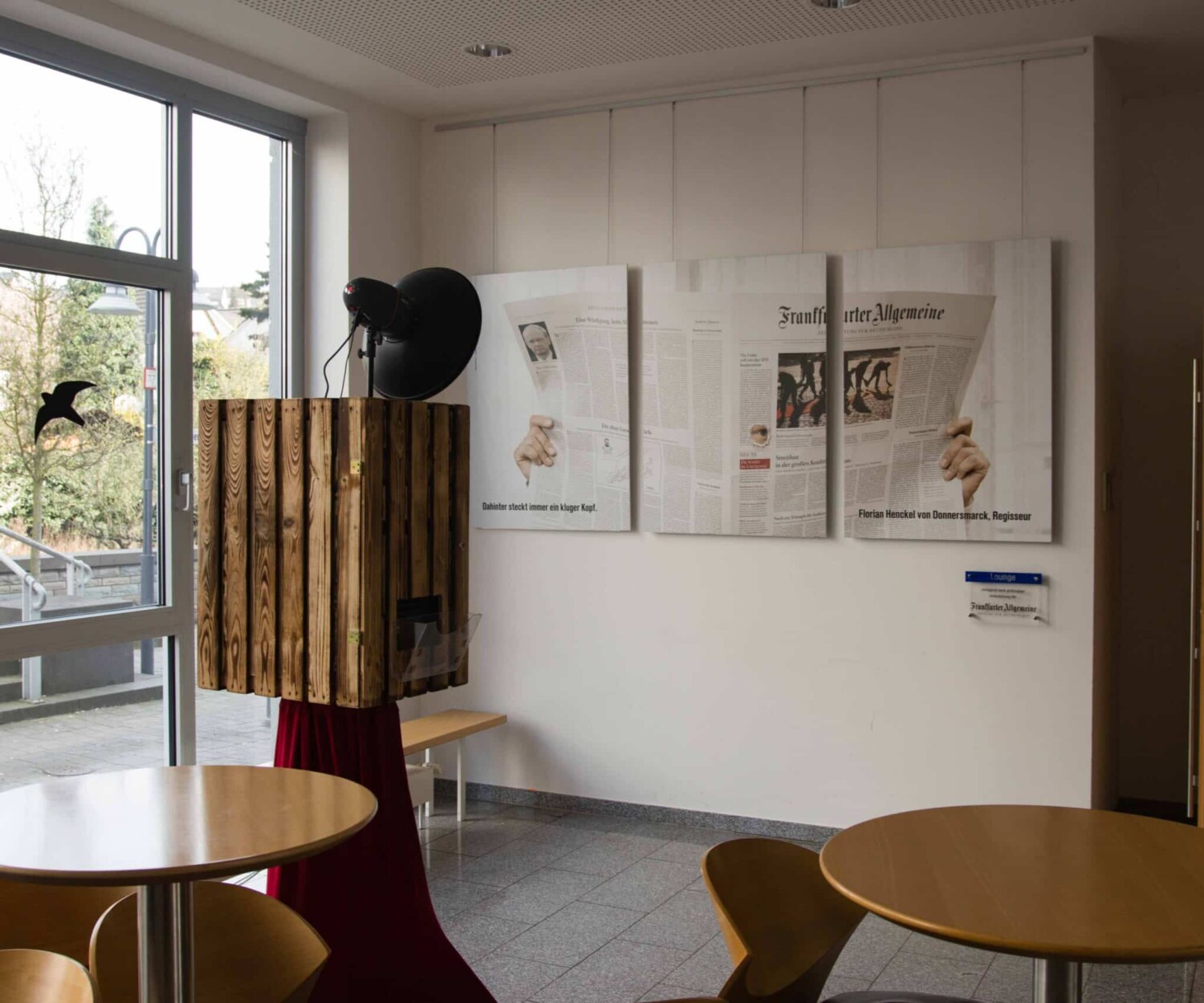 Fotobox mit Sofordruck bei der WHU in Vallendar / Koblenz