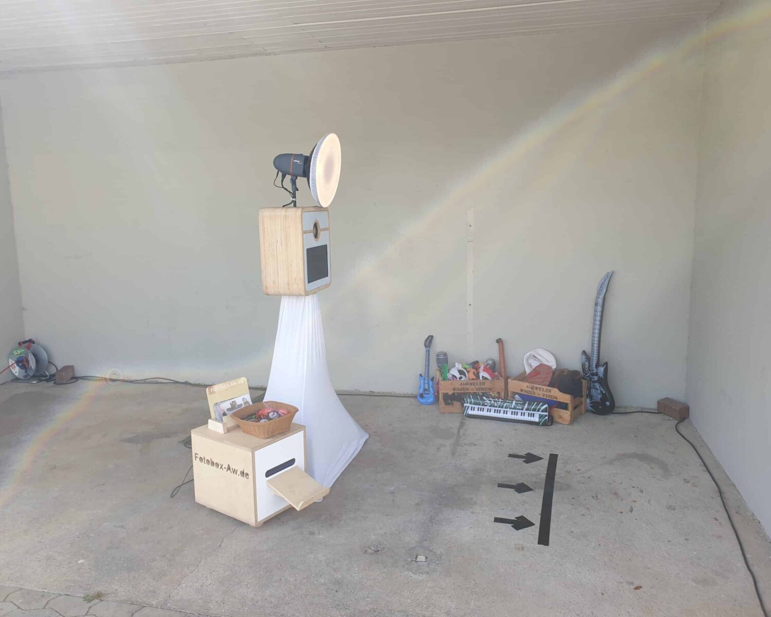 Fotobox mit Sofortdruck bei Sprengnetter in Bad Neuenahr-Ahrweiler