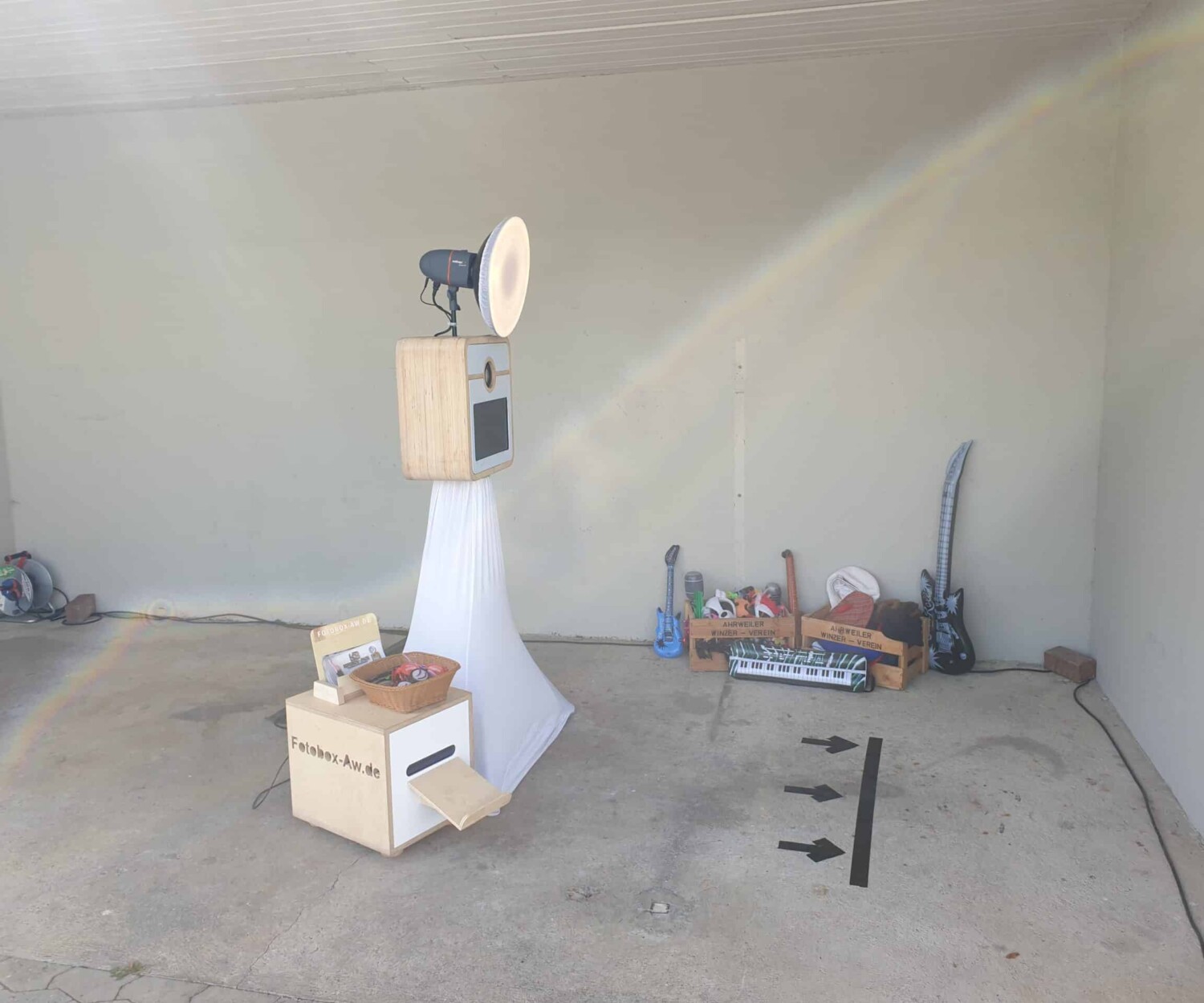 Fotobox mit Sofortdruck bei Sprengnetter in Bad Neuenahr-Ahrweiler